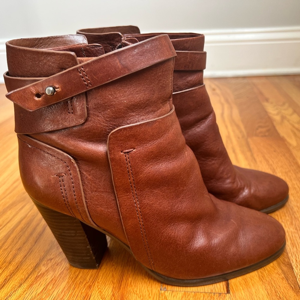 Vince Camuto leather booties